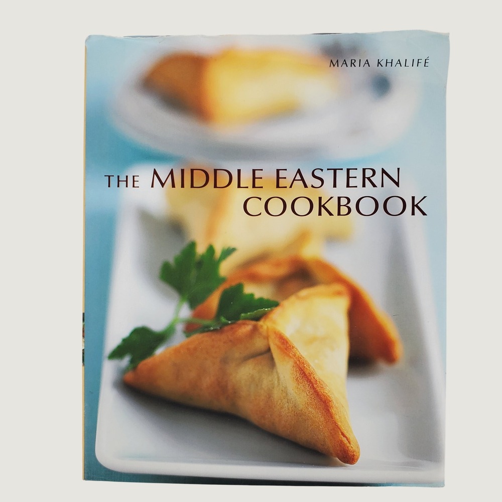 The Middle Eastern Cookbook by Maria Khalife Hardcover 120 Recipes 9781845376123